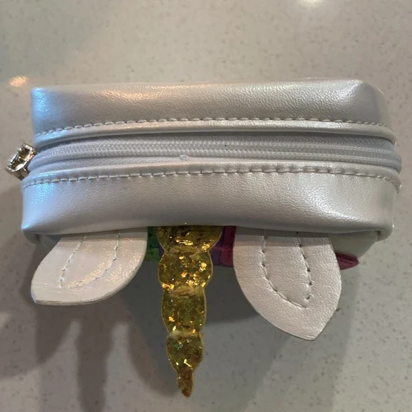 Betsey Johnson Unicorn Small Zippered Pouch - Picture 5 of 8
